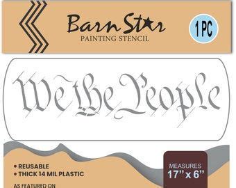 Stencils for Painting Signs - BarnStarStencils on Etsy