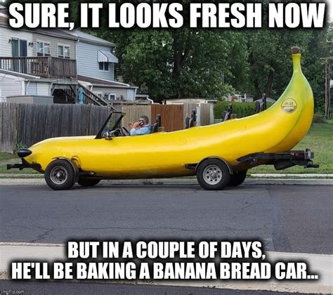 Banana Car | Funny pix, Humour, Funny