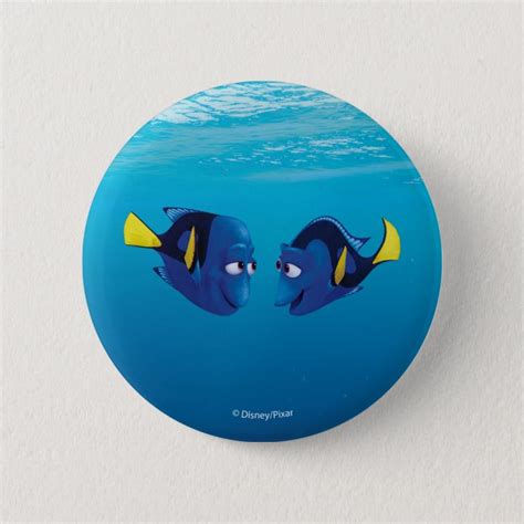 Finding Dory | Jenny & Charlie Button | Zazzle.com