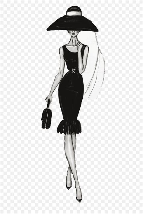 Fashion Illustration Drawing Female, PNG, 1073x1600px, Fashion Illustration, Art, Audrey Hepburn ...