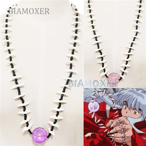 Purple Shikon Jewel Cosplay Inuyasha Shikon no Tama kikyo Pink crystal ...