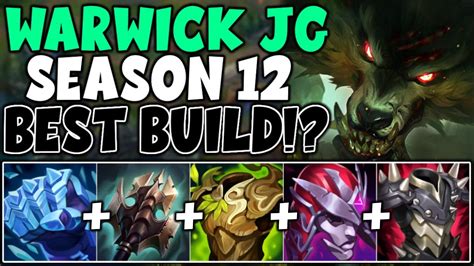 THIS WARWICK JUNGLE BUILD DOMINATES GAMES! Season 12 - YouTube