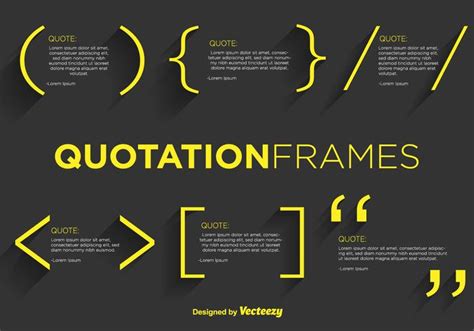 Quotation Mark Vector Templates - Download Free Vector Art, Stock Graphics & Images