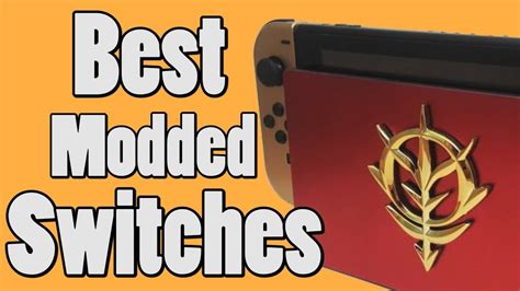 Top 5 Modded Nintendo Switch Consoles | Coolest Nintendo Switch Mods - YouTube