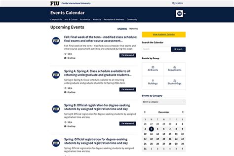 Updates to FIU Calendar Roles, Permissions and Sign-On | Core Resource ...