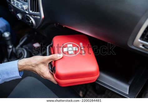 First Aid Kit Car Glove Box Stock Photo 2200284481 | Shutterstock