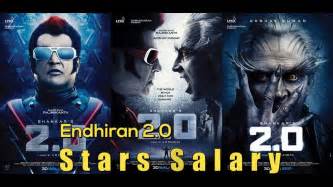 Endhiran 2.0 Actors Salary Revealed | Rajni | Akshay Kumar | A.R ...