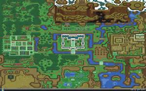 The Legend of Zelda: A Link to the Past Map - HD Wallpaper