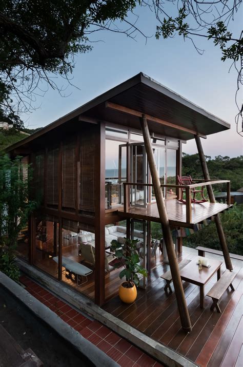 41 Best “Wooden Stılt House” Ideas ın Tropıcal Stƴle