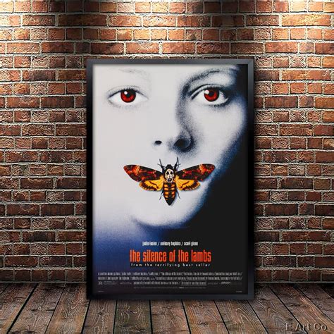 Jodie Foster Silence Of The Lambs Poster