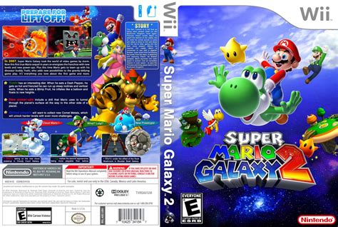 Super Mario Galaxy 2 - Nintendo Wii Game Covers - Super Mario Galaxy 2 ...