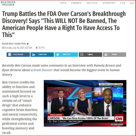 Fact Check: Denzel Washington And Ben Carson Do NOT Endorse Brain Pill That Claims To Boost IQ ...