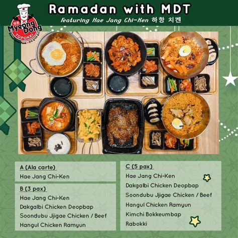 Celebrate Ramadan With MDT: Spice Up Your Ramadan Meals By Ordering ...