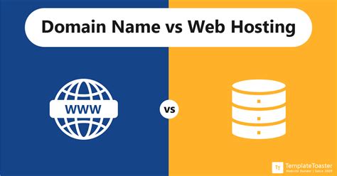 Domain vs Web Hosting Differences - TemplateToaster Blog