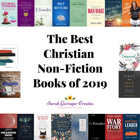 The Best Christian Non-Fiction Books of 2019 - Sarah Geringer