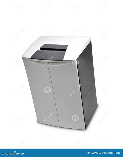 Office Paper Shredder, Filled To Capacity Stock Image - Image of office, full: 75994353