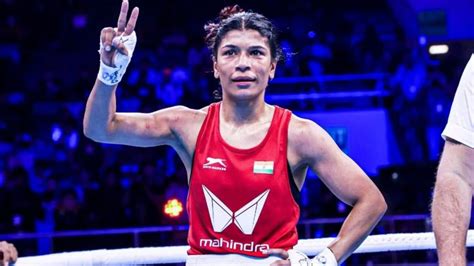 Women's Boxing World Championship: Nikhat Zareen wins second title