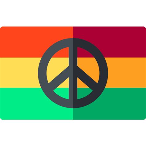 Rastafari flag Basic Rounded Flat icon