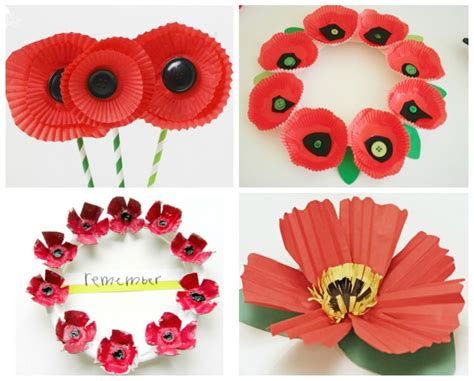 Remembrance Day Poppy Crafts for Kids - Frugal Mom Eh!