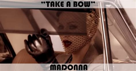 "Take A Bow" Song by Madonna | Music Charts Archive