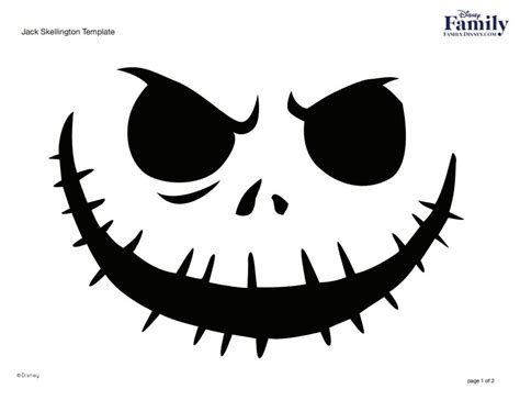 Jack Skellington Disney Pumpkin Carving, Amazing Pumpkin Carving, Pumpkin Carving Templates ...