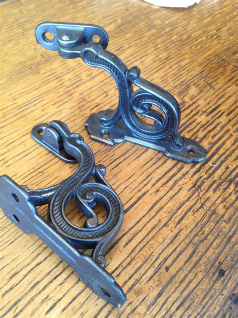 Antique Iron Handrail Brackets