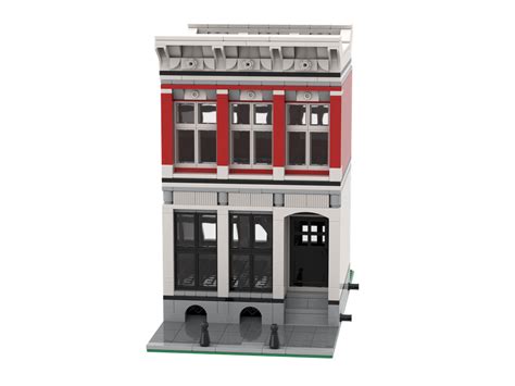 LEGO MOC Affordable Modular Building - Canal House Nr 2 by arjan1982 | Rebrickable - Build with LEGO