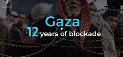 Gaza.. 12 Years of Blockade | Humanitarian Relief Foundation