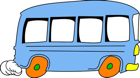 Free vector graphic: Bus, Cartoon, Speeding, Cute - Free Image on Pixabay - 304247