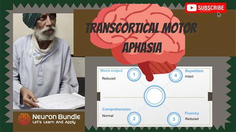 Transcortical motor aphasia : learn with an example #clinical video #broca’s aphasia #stroke ...