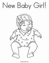Newborn Baby Coloring Pages At GetColoringscom  Free Printable sketch template