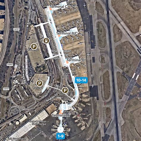 Reagan National Airport Map: Guide to DCA's Terminals