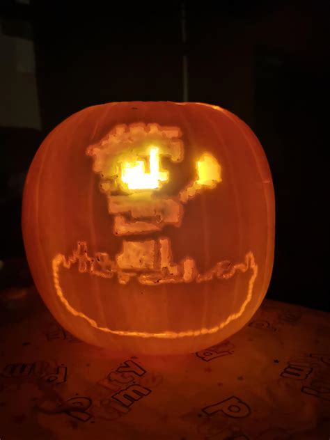 Terraria pumpkin for my son Isaac : r/Terraria