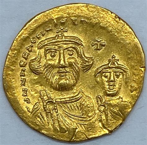 Byzantine Empire. Heraclius (AD 610-641). AV Solidus, - Catawiki