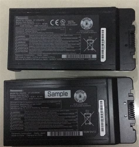 Genuine Original Genuine Panasonic CF-54 CF-VZSU0PW CF-VZSU0GW Battery