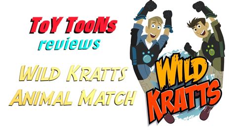 Wild Kratts Animal Match Game Review - Game for Kids! - YouTube