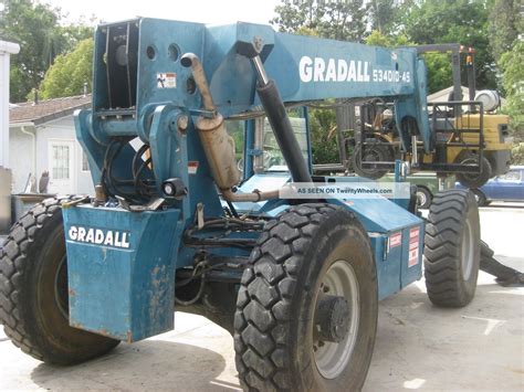 Gradall 534d10 - 45 Telehandler Reach Forklift Telescopic Material Handler