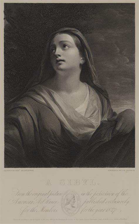 John William Casilear after Daniel Huntington, "A Sibyl" (1847) | PAFA - Pennsylvania Academy of ...