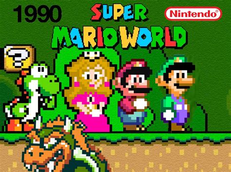 Super Mario World 1990 by Nicholasblasi on DeviantArt