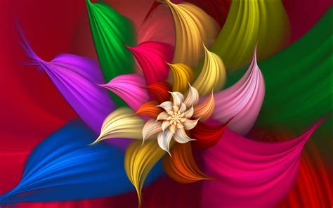 Rainbow Flower Wallpaper (58+ images)