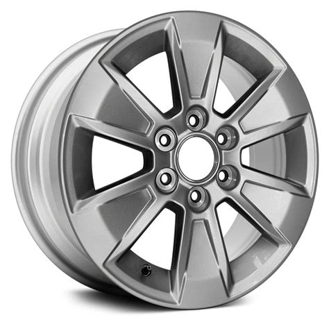 Aluminum Wheel Rim 17 Inch for Chevy Silverado 1500 2019 6 Lug 139.7mm 6 Spoke - Walmart.com ...