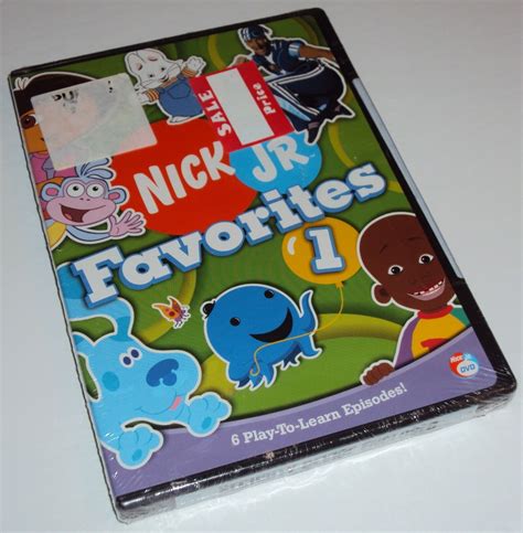 Nick Jr. Favorites Vol. 1 One Nickelodeon (DVD NEW) Lazytown Blue's Clues Oswald | eBay