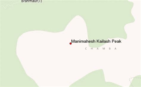 Manimahesh Kailash Peak Mountain Information