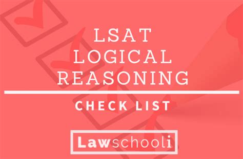 LSAT Logical Reasoning Cheat Sheet - LawSchooli