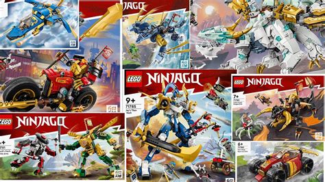 LEGO Ninjago 2023 official set reveals! Jay's Titan Mech, Cole's | Brick Finds & Flips