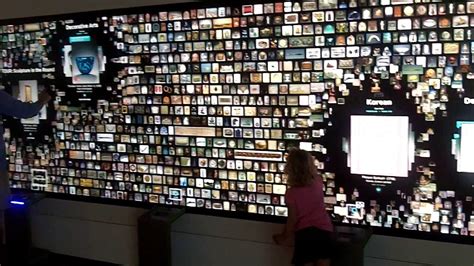 New Interactive Wall At Cleveland Museum or Art - YouTube