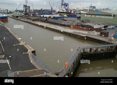 Port of Immingham Stock Photo - Alamy