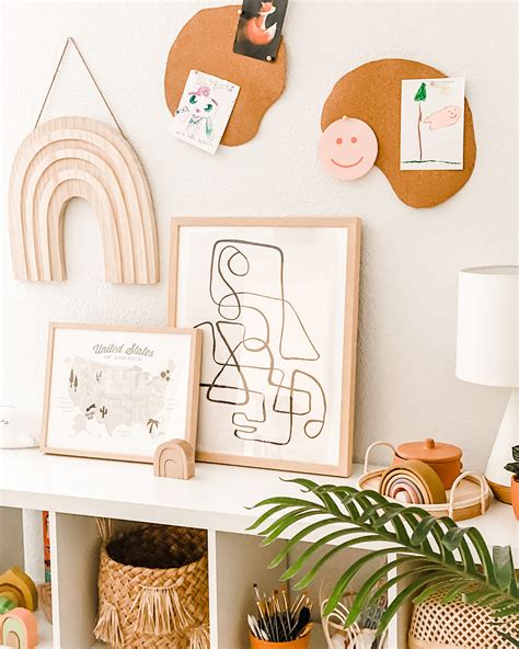 Put A Cork In It \\ DIY Cork Board Wall Decor For Modern Kids Playroom