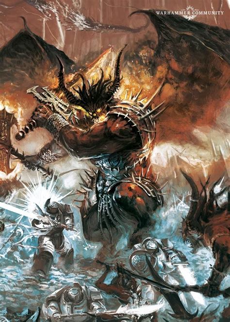 Warhammer chaos Deamon | Warhammer 40k artwork, Warhammer art, Warhammer 40k art