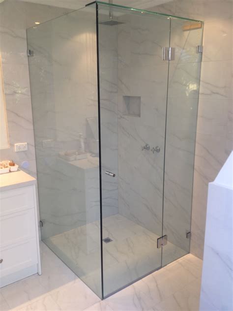 frameless shower screen - Greg's Glass & Glazing